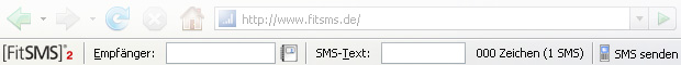 FitSMS Toolbar
